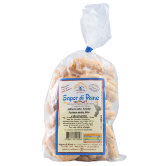 Intrecciato Patate della Sila e Rosmarino (Pacco da 20)